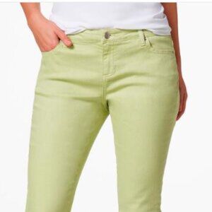 CATO PREMIUM Lime Green (Margarita) "Contemporary" Jeans | Trousers — Size 14